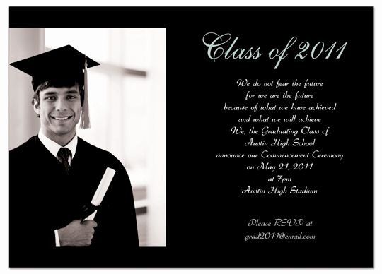 A graduation party invitation design with a black and gold color scheme