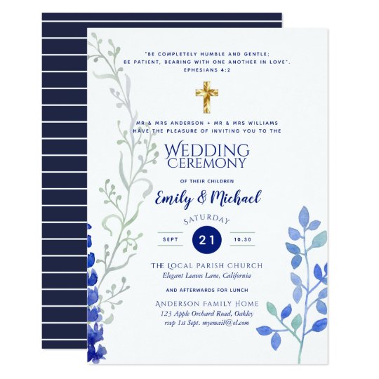 Catholic Wedding Invitations