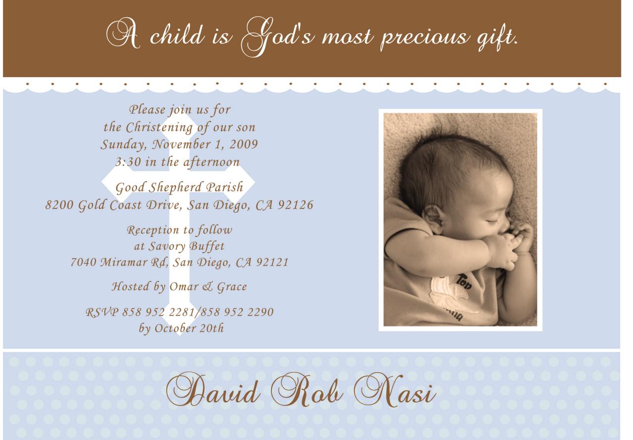 Baptism Invitations Verses and Wording | 21st - Bridal World - Wedding Ideas and Trends